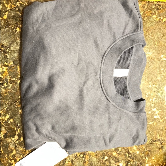 Lululemon Perfectly Oversized Cropped Crew True Navy Size 10 - Picture 4 of 4